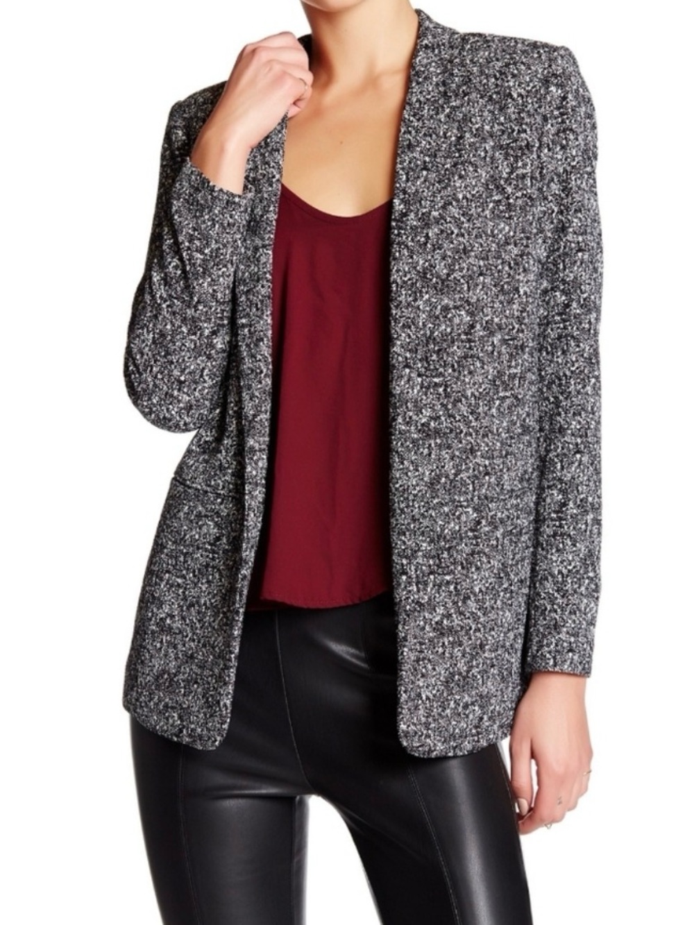 Vince Camuto Women’s Black and White Blazer
